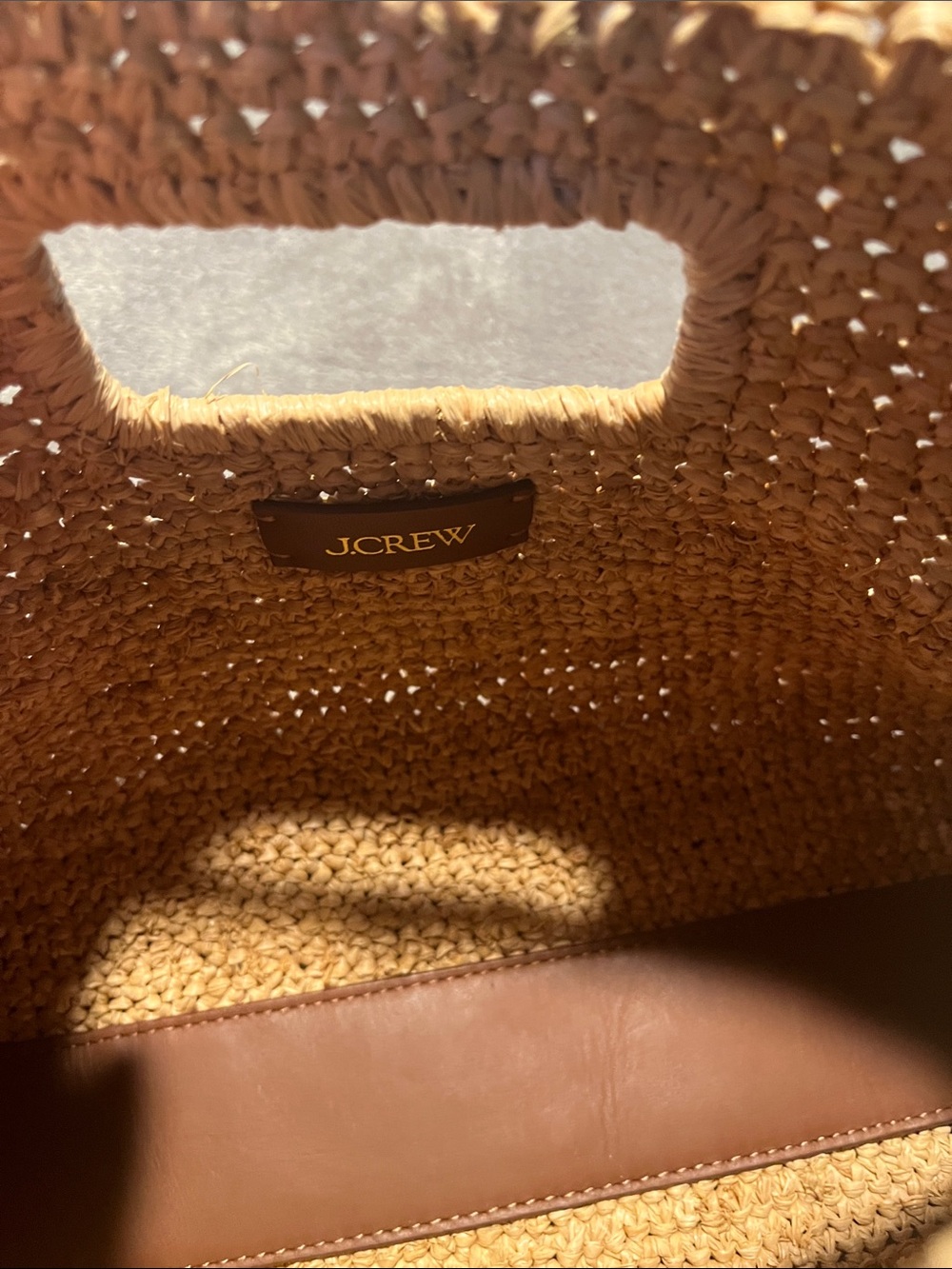 Jcrew Hand-knotted Raffia Rectangular Clutch - Picture 6 of 6